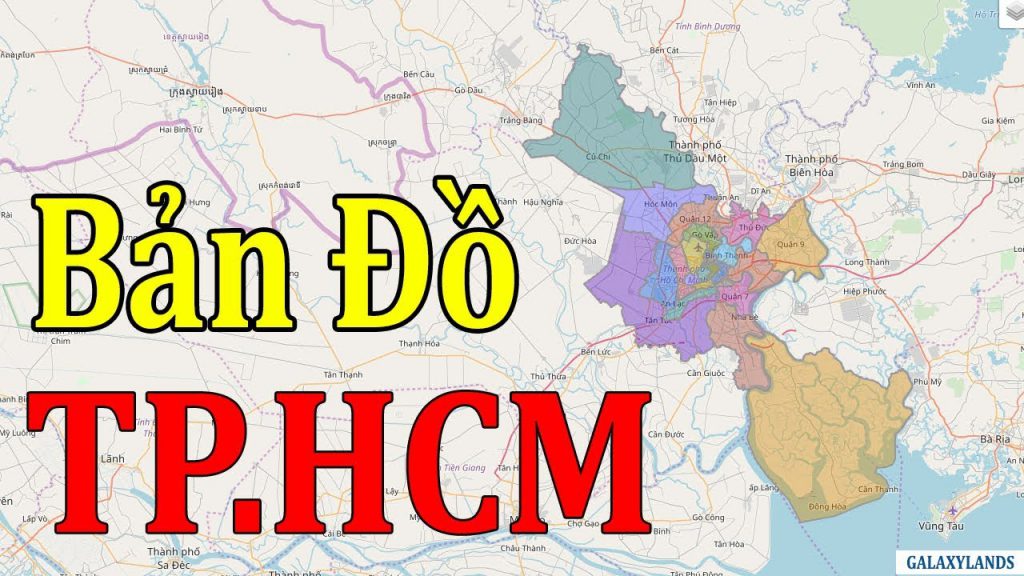 bản đồ quận tphcm